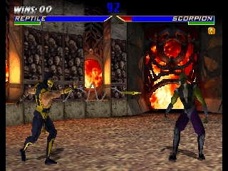 Mortal Kombat 4 (Europe) In game screenshot